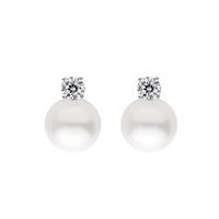 Boucles d'oreilles Idee Preziose dal 1987 Femme in Or blanc Perla IP.OK18B/19P - IP.OK18B/19P